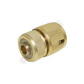 Hoz Loc Quick Connector Brass Auto Stop 1/2" hose pipe
