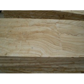 Natural white pine wood stone
