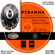 Rhino Black Granite Piranha 125 millimetri diamante lama Con fori della flangia