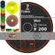 Wet Cobra Diamantpolieren Pad Körnung 200 nur Mehr Infos in Downloads / accessories.
