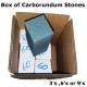 Carborundum 1x blocks Handpolitur