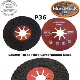 125 Spiral Fibre Packs de disques Turbo 5