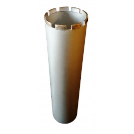 Core Drill Diamond Laser segment Granite 102Dx400L-M14&1/2" BSP Std core