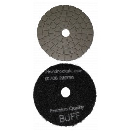 Wet Cobra Diamond polishing Pad Black Buff only 100mm diameter