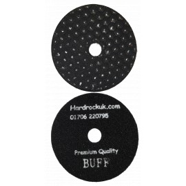 Dry Ceramica Diamond Polishing pads Black Buff Grit Only 100mm diameter