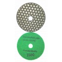 Dry Ceramica Diamond Polishing pads 1500 Grit Only 100mm diameter