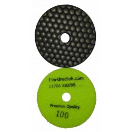 Dry Ceramica Diamond Polishing pads 100 Grit Only 100mmm diameter