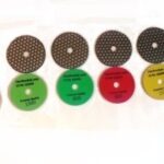 8 ceramica 3000 grit dry diamond polishing pad